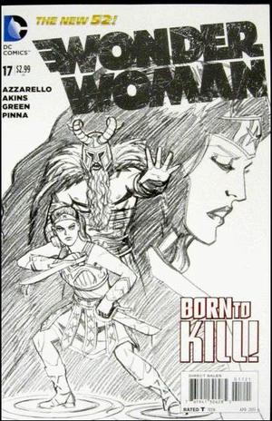 [Wonder Woman (series 4) 17 (variant sketch cover)]