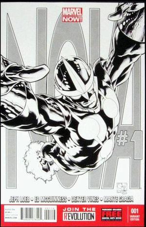 [Nova (series 5) No. 1 (1st printing, variant sketch cover - Joe Quesada)]