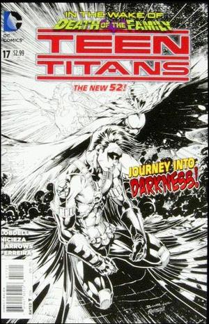 [Teen Titans (series 4) 17 (variant sketch cover)]