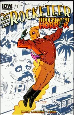 [Rocketeer - Hollywood Horror #1 (variant subscription cover - Roger Langridge & J Bone)]