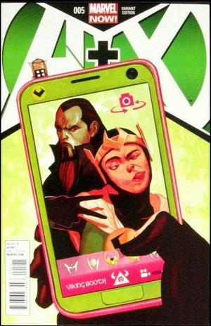 [A+X No. 5 (variant cover - Mike Del Mundo)]