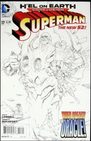 [Superman (series 3) 17 (variant sketch cover)]