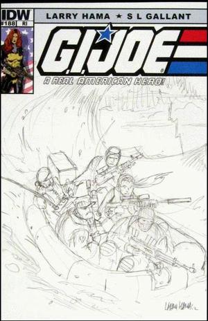 [G.I. Joe: A Real American Hero #188 (retailer incentive cover - Larry Hama sketch)]