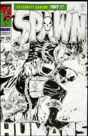 [Spawn #229 (retailer incentive B&W cover)]