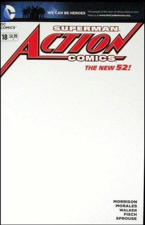 [Action Comics (series 2) 18 (variant We Can Be Heroes blank cover)]