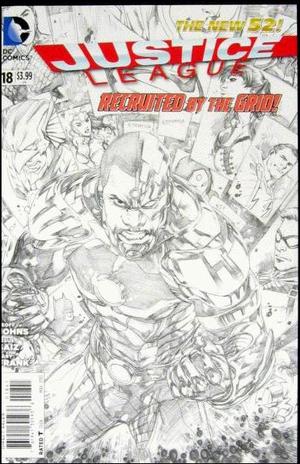 [Justice League (series 2) 18 (variant sketch cover - Ivan Reis)]
