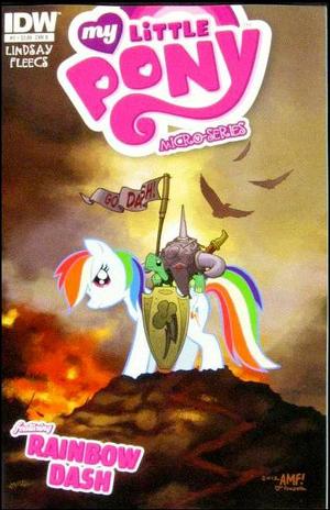 [My Little Pony Micro-Series #2: Rainbow Dash (Cover B - Tony Fleecs)]