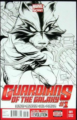 [Guardians of the Galaxy (series 3) No. 1 (variant sketch cover - Joe Quesada)]