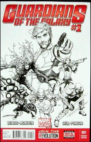 [Guardians of the Galaxy (series 3) No. 1 (variant sketch cover - Steve McNiven)]