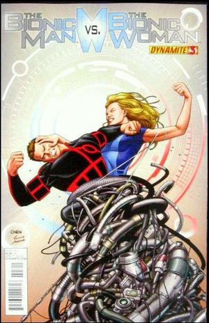 [Bionic Man Vs. Bionic Woman #3 (Cover A - Sean Chen)]