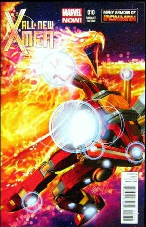 [All-New X-Men No. 10 (1st printing, variant Many Armors of Iron Man cover - Greg Horn)]