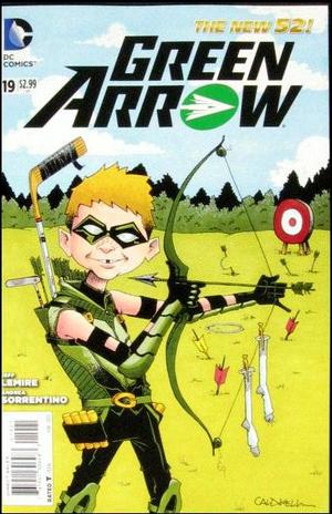 [Green Arrow (series 6) 19 (variant MAD cover - John Caldwell)]