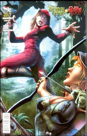 [Grimm Fairy Tales Presents: Robyn Hood Vs. Red Riding Hood (Cover B - Marat Mychaels)]