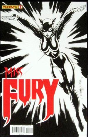 [Miss Fury (series 3) #1 (Retailer Incentive B&W Cover - J. Scott Campbell)]