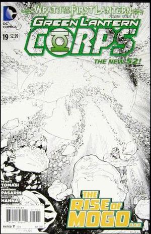 [Green Lantern Corps (series 3) 19 (variant wraparound sketch cover)]
