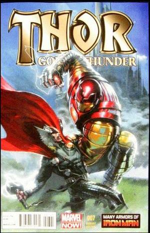 [Thor: God of Thunder No. 7 (variant Many Armors of Iron Man cover - Gabriele Dell'Otto)]