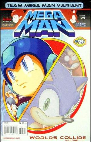 [Mega Man (series 2) #24 (variant Team Mega Man cover)]