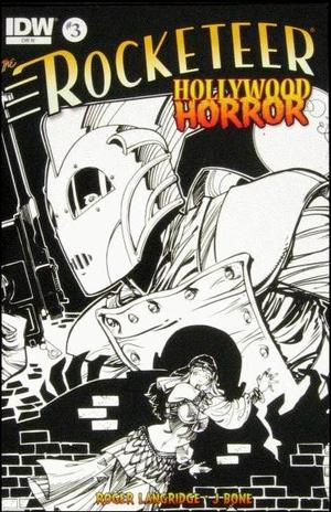 [Rocketeer - Hollywood Horror #3 (retailer incentive sketch cover)]
