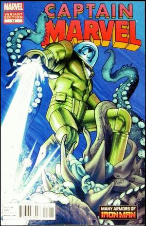 [Captain Marvel (series 7) No. 12 (variant Many Armors of Iron Man cover - Greg Land)]