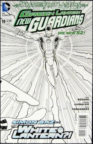 [Green Lantern: New Guardians 19 (variant wraparound sketch cover)]