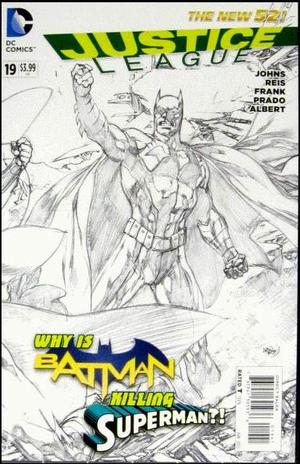 [Justice League (series 2) 19 (variant wraparound sketch cover - Ivan Reis)]