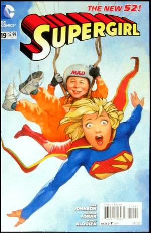 [Supergirl (series 6) 19 (variant MAD cover - Richard Williams)]