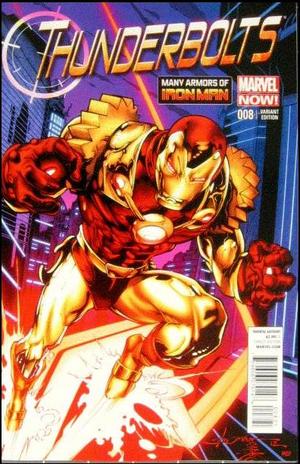 [Thunderbolts (series 2) No. 8 (variant Many Armors of Iron Man cover - Larry Stroman)]