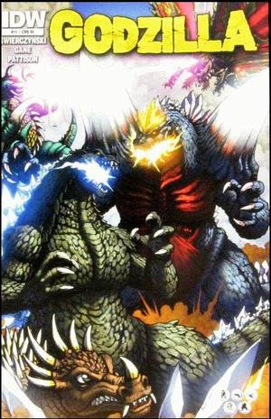 [Godzilla (series 3) #11 (retailer incentive cover - Matt Frank)]