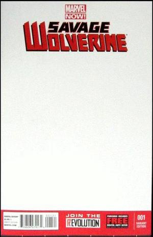 [Savage Wolverine No. 1 (1st printing, variant blank cover)]