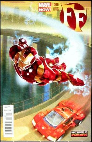 [FF (series 2) No. 6 (variant Many Armors of Iron Man cover)]