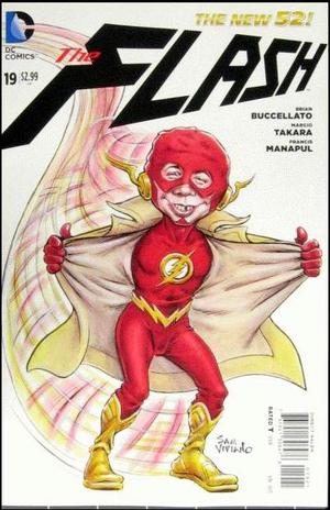 [Flash (series 4) 19 (variant MAD cover - Sam Viviano)]