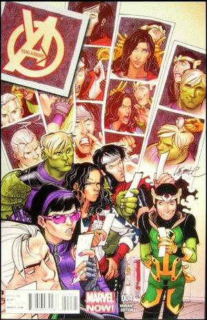 [Young Avengers (series 2) No. 4 (variant cover - David Lafuente)]