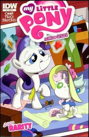 [My Little Pony Micro-Series #3: Rarity (Retailer Incentive Cover - Sabrina Alberghetti)]