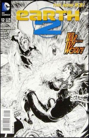 [Earth 2 12 (variant sketch cover)]