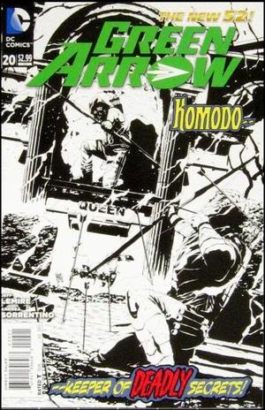 [Green Arrow (series 6) 20 (variant sketch cover)]