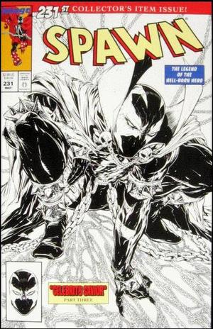 [Spawn #231 (retailer incentive B&W cover)]