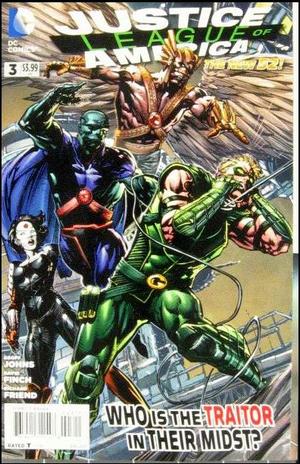 [Justice League of America (series 3) 3 (standard fold-out cover - David Finch)]