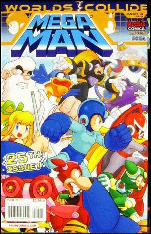 [Mega Man (series 2) #25 (gatefold cover - Patrick Spaziante)]