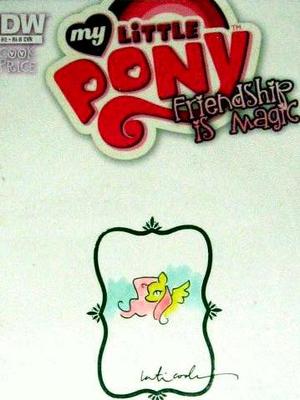[My Little Pony: Friendship is Magic #2 (1st printing, Retailer Incentive Cover B - Katie Cook hand-drawn sketch)]