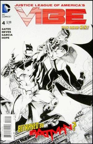 [Justice League of America's Vibe 4 (variant sketch cover)]