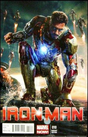 [Iron Man (series 5) No. 10 (variant movie photo cover)]
