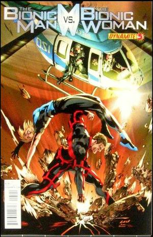 [Bionic Man Vs. Bionic Woman #5 (Cover B - Jonathan Lau)]