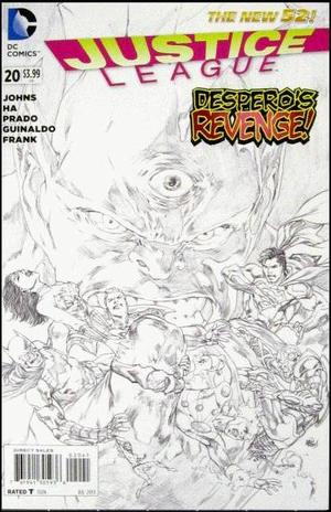 [Justice League (series 2) 20 (variant sketch cover - Ivan Reis)]