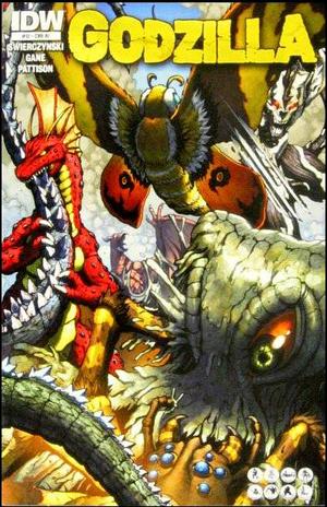 [Godzilla (series 3) #12 (retailer incentive cover - Matt Frank)]