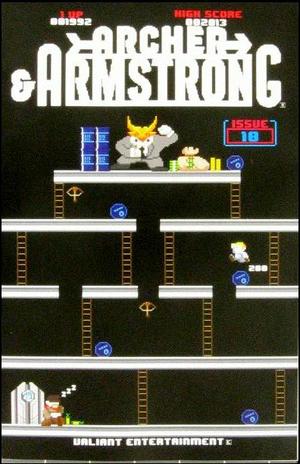 [Archer & Armstrong (series 2) #10 (variant 8-bit cover - Matthew Waite)]