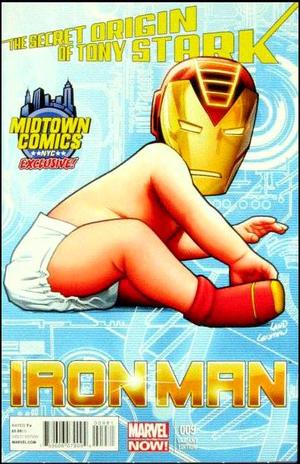 [Iron Man (series 5) No. 9 (variant Midtown Comics exclusive cover - Greg Land)]