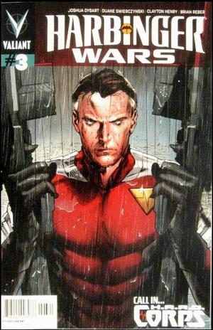 [Harbinger Wars #3 (1st printing, variant pullbox cover - Trevor Hairsine)]