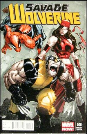 [Savage Wolverine No. 6 (variant cover - Humberto Ramos)]