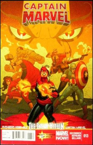 [Captain Marvel (series 7) No. 13 (standard cover - Joe Quinones)]