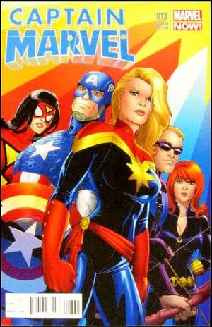 [Captain Marvel (series 7) No. 13 (variant cover - Amanda Conner)]